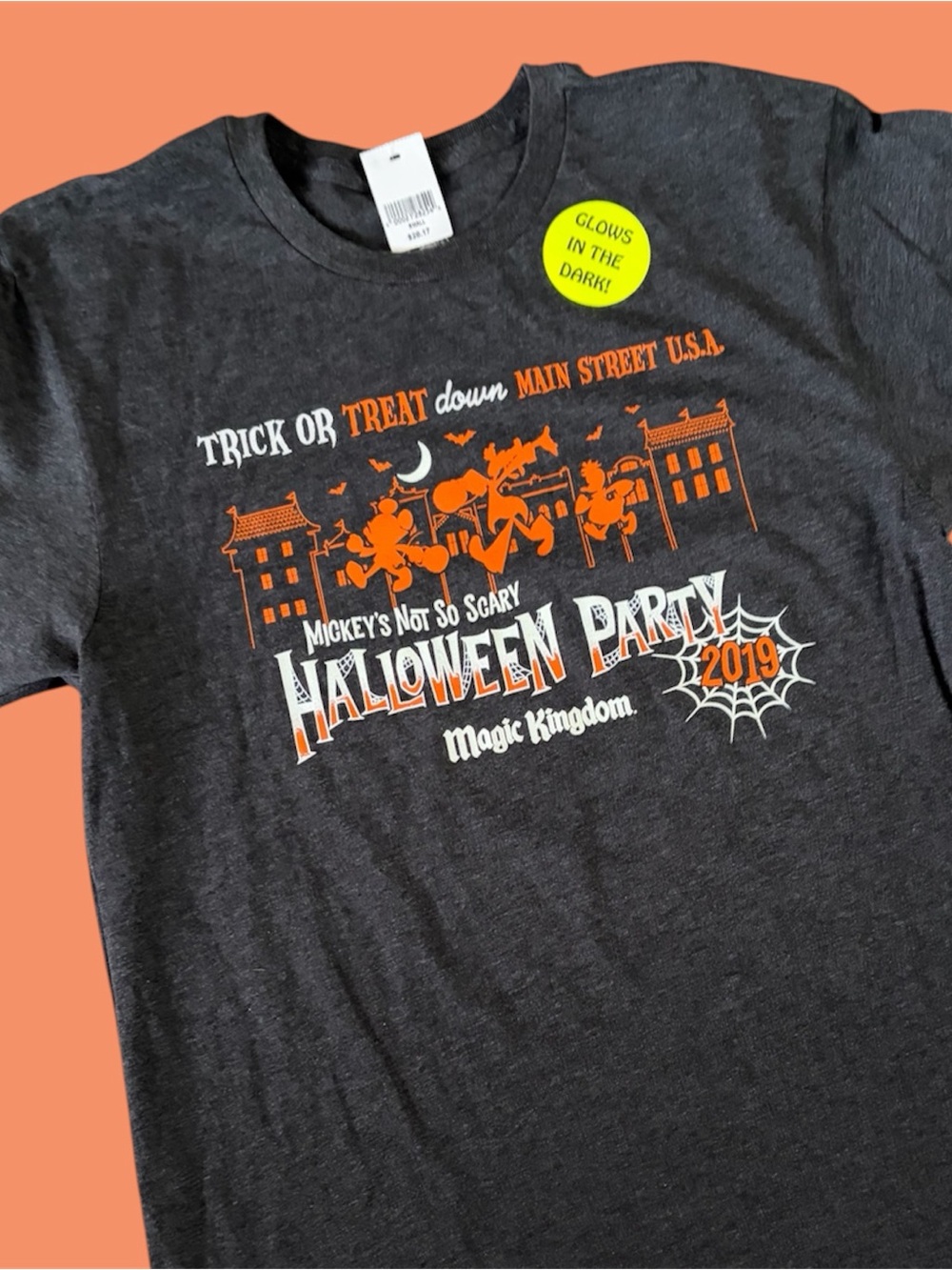 Mickey's Not So Scary Halloween Party T-Shirt NWT